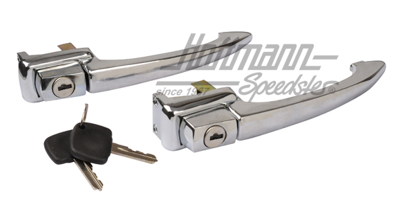 Door handles, 63-65, keyed alike | 113 898 205 D | 020-2459-06