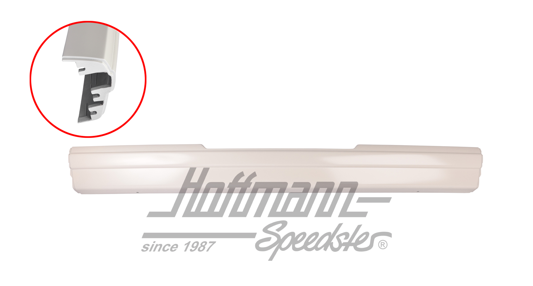 Bumper, rear, Bus T3, Special model | 255 807 311 L GRU | 370-2015-30