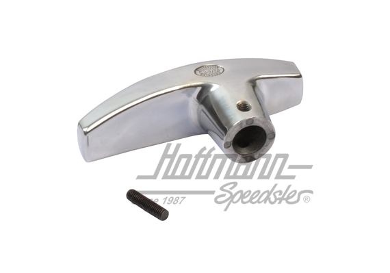Hand-brake-lever handle, Bus T2, aluminium, polished                                                