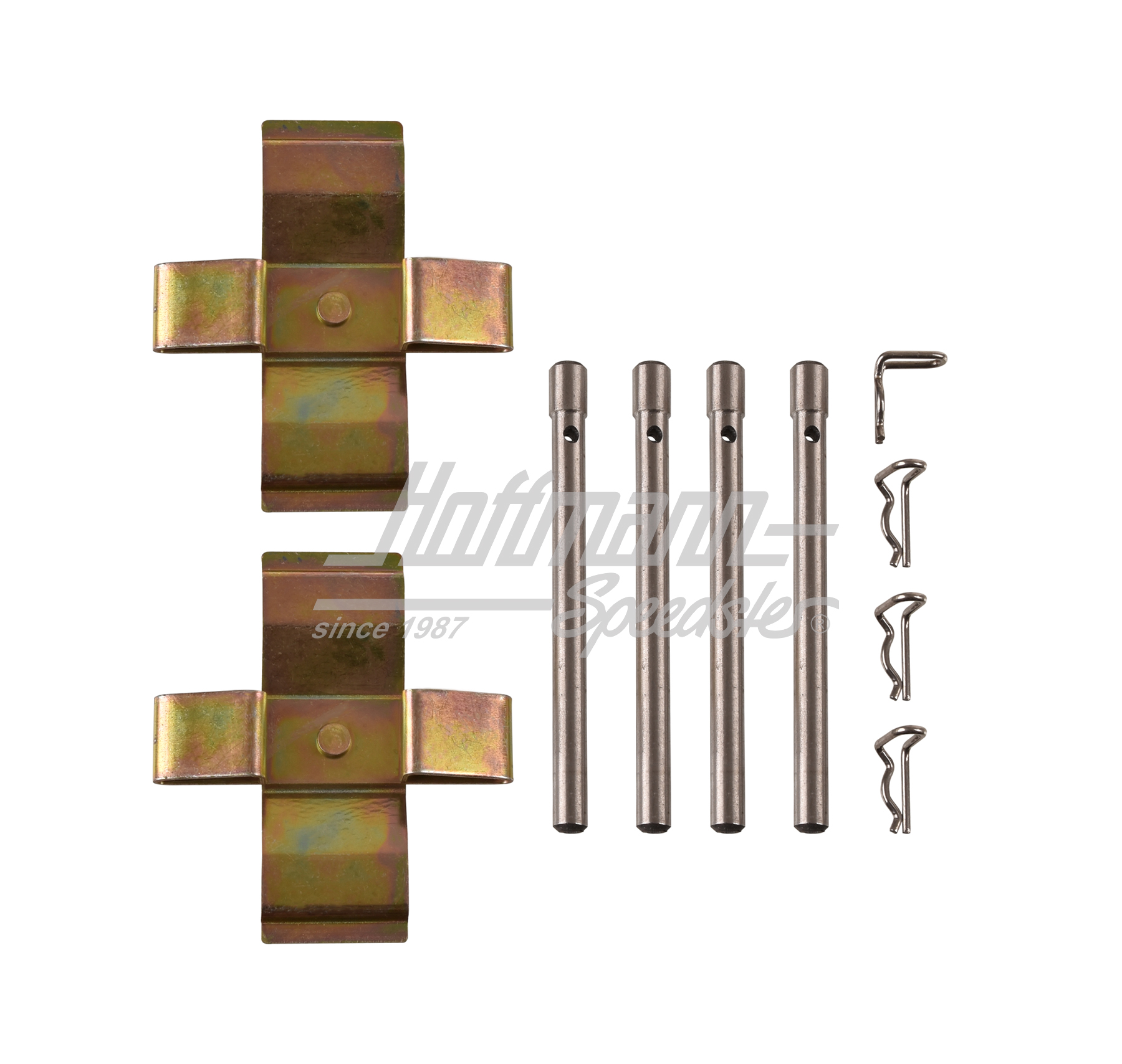 Mounting kit, brake pads, front | 911 351 951 03 | 522-1140-06