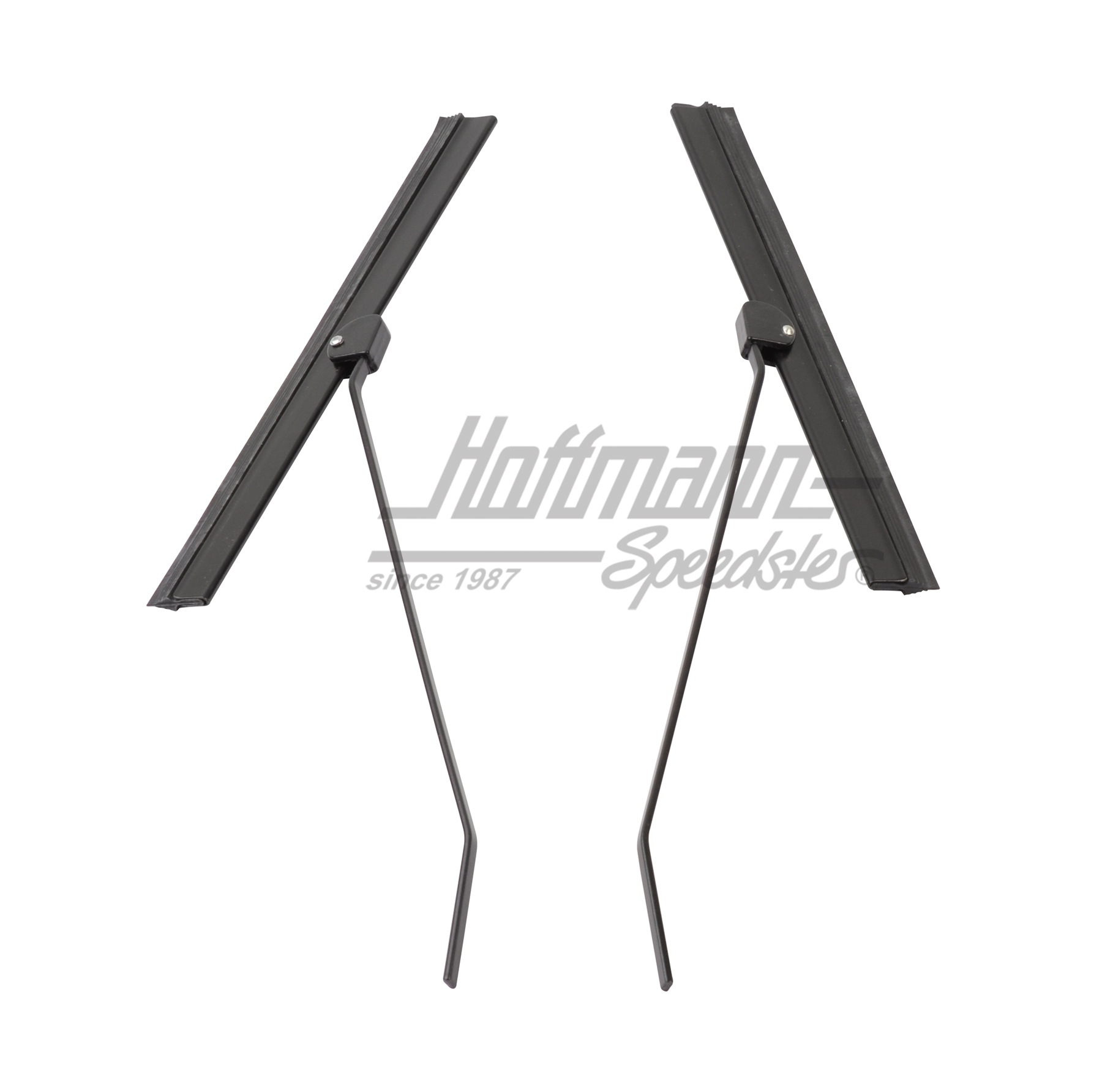 Wiper arms, with blade 185 mm, black | 111 955 421 AS | 020-4763-05