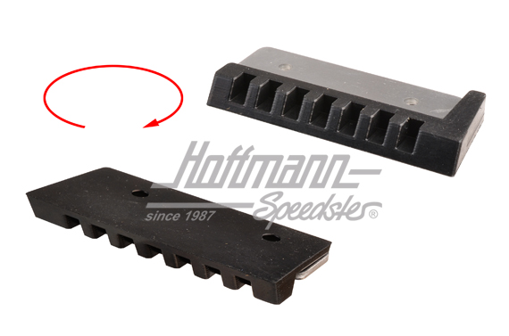 Rubber bump, Convertible top, rear, right | 151 871 410 B | 020-4953-02