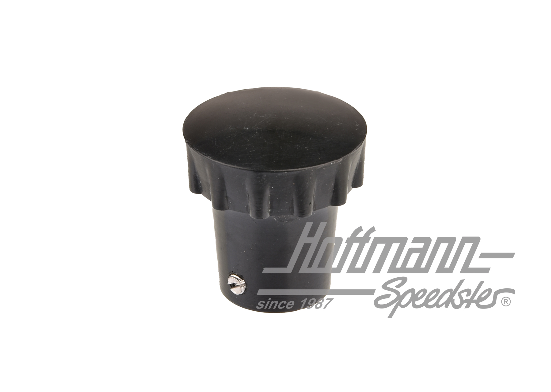 Knob, pop-out window latch, 59-/64-, black | 113 847 245 BK | 020-2263-60