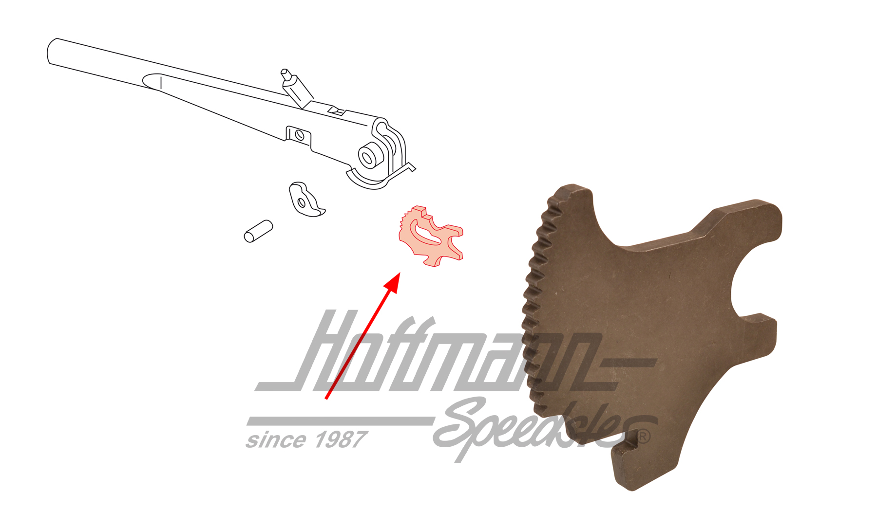 Toothed segment, hand-brake lever
, 64-72 | 131 711 339 | 010-3097-04