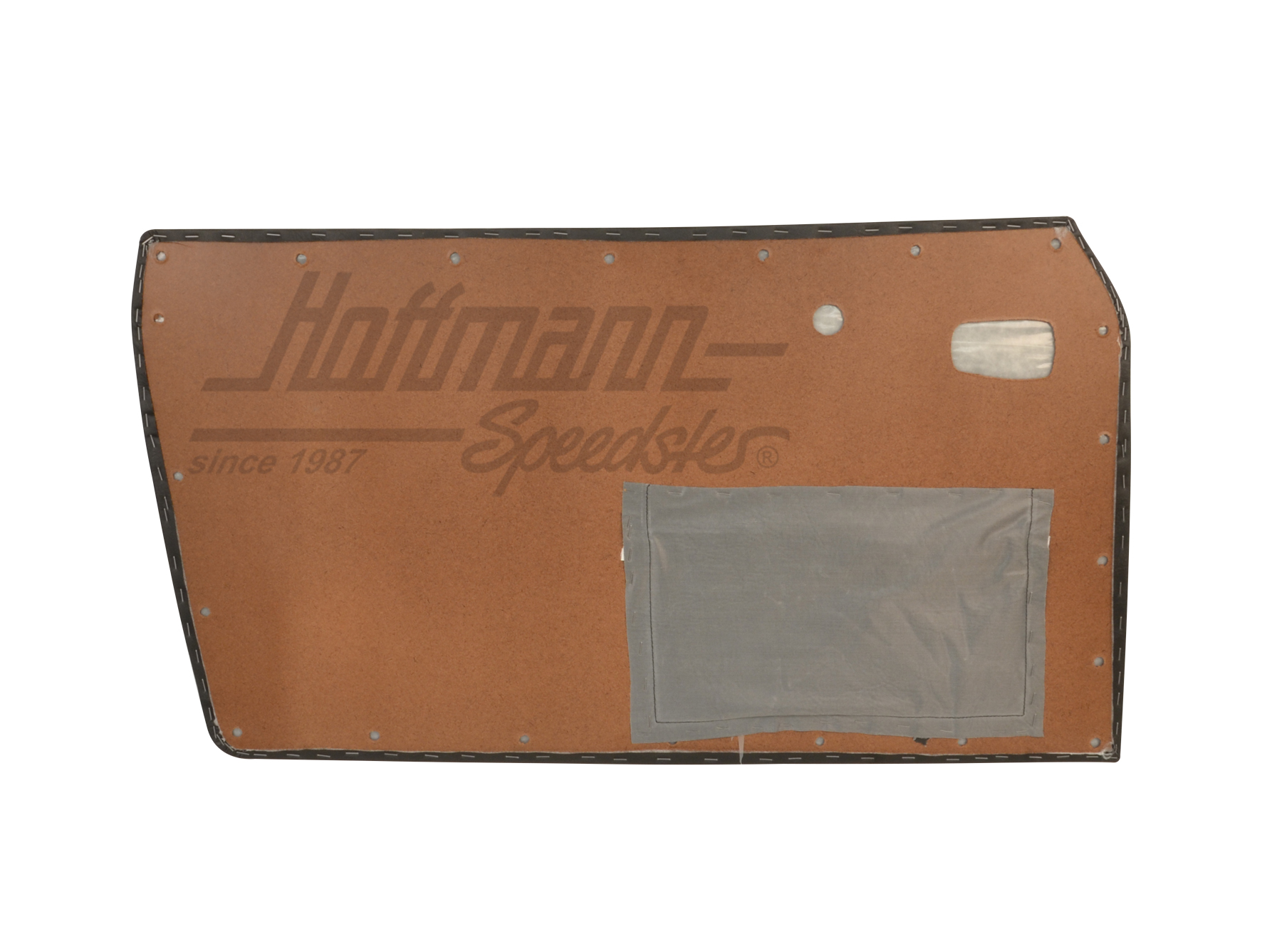 Door panels, Karmann Ghia Coupé, 8.63-7.74, black                                                   