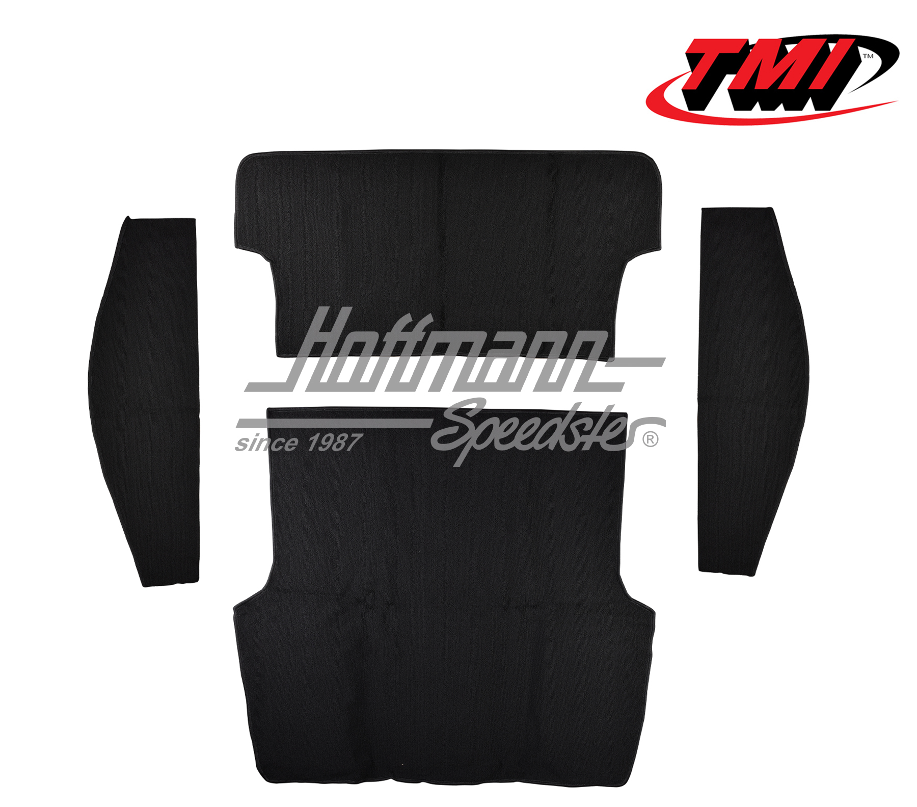 Carpet set, luggage compartment, Variant, black | 34-R3134-301 | 069-9696