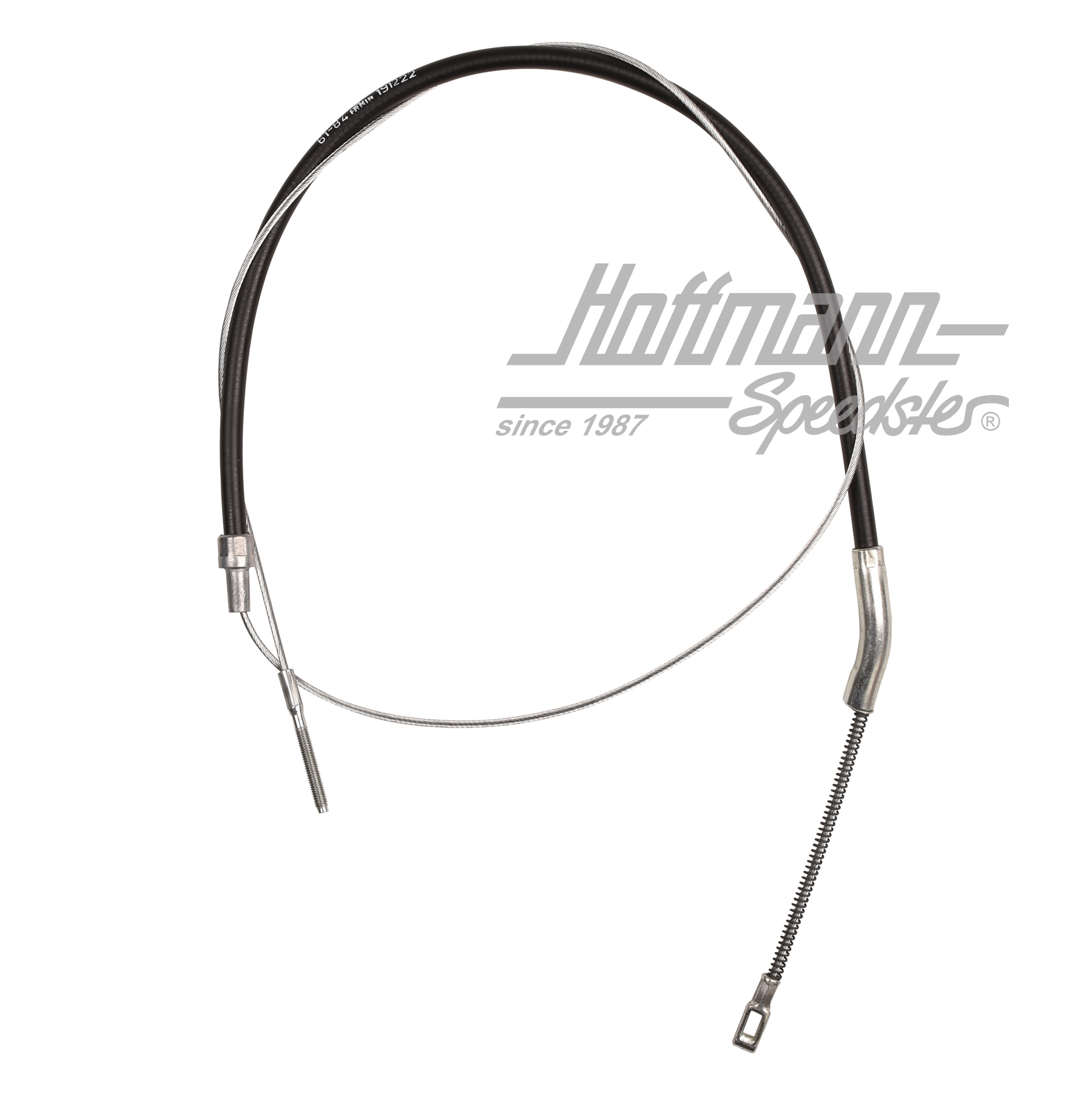 Hand-brake cable, Type 3, 8.67-7.68 | 311 609 721 D | 069-6104