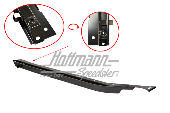 Repair sill strengthener Convertible, -7.70, right | 151 801 132 B | 050-1483-02