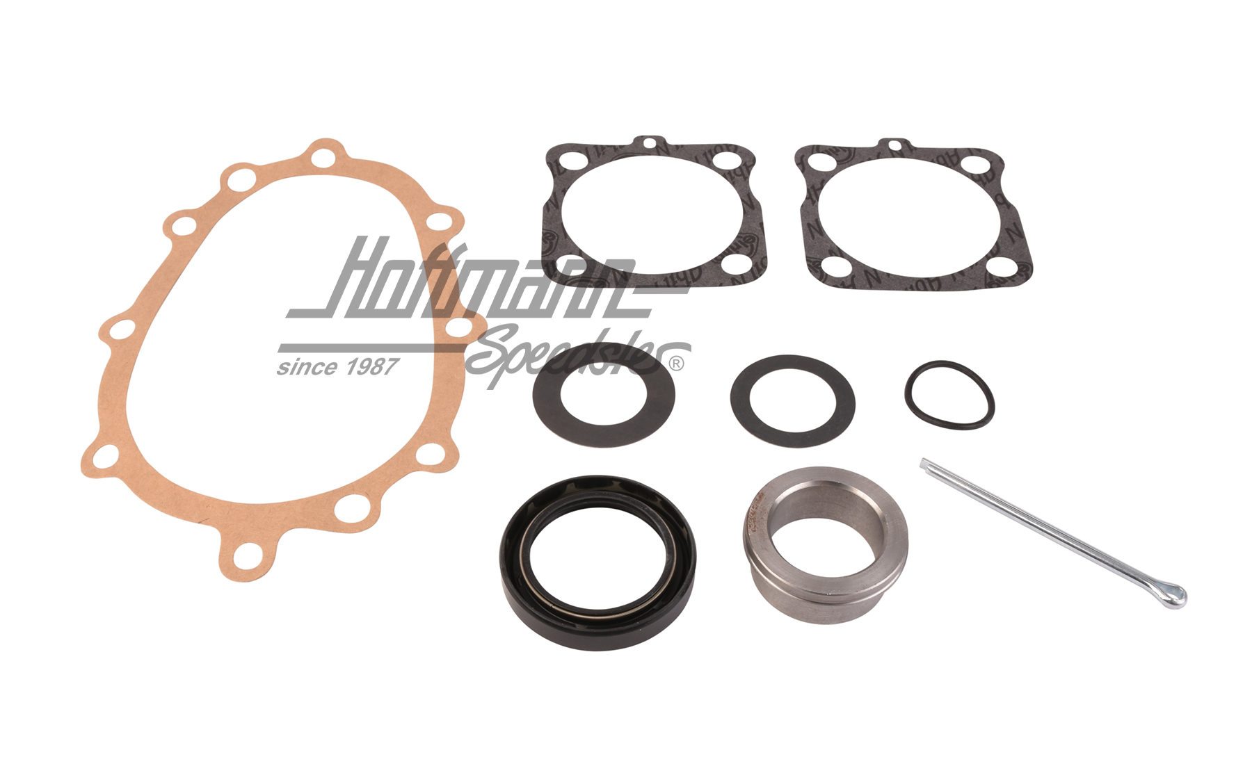 Gasket set, countershaft, swing axle, 63-67                                                         