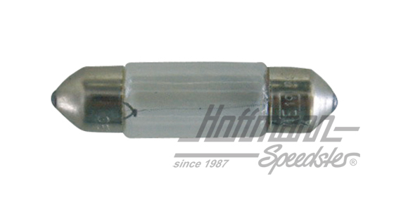 Tubular bulb, interior light, 38 mm, 12V 5W | 500 271 0 | 020-4425