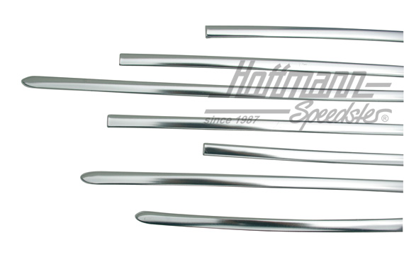 Body moulding set, 7-pieces, 1200+1300, -7.66 | 111 898 111 A | 020-2067