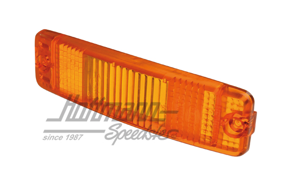 Turn-indicator lens, domed, orange | 111 953 141 | 020-4460-30