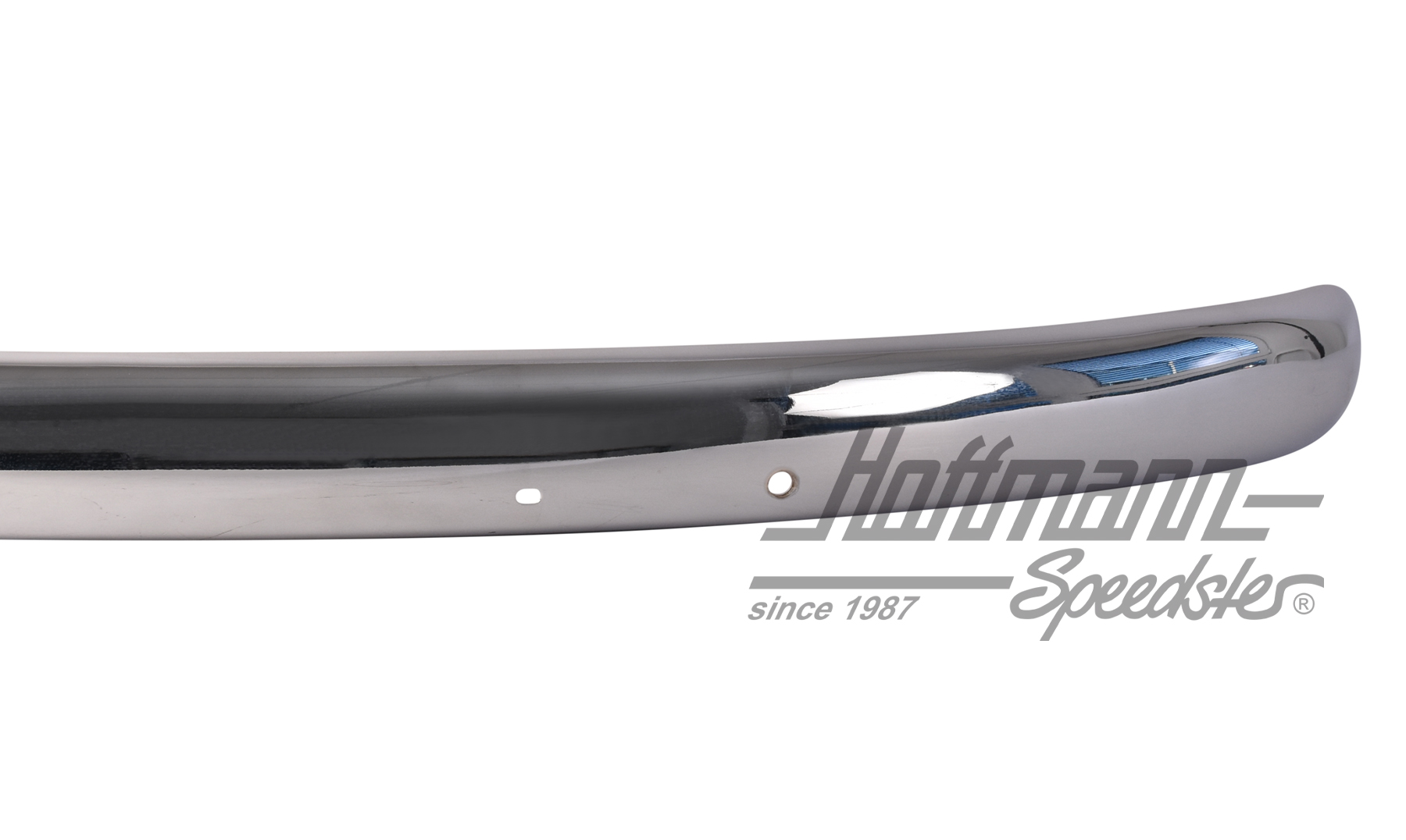 Bumper "old", front, stainless steel, chromed | 113 707 111 A | 020-3059-15