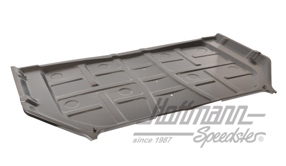 Floor panel, rear part, Porsche 911, 65-89 | 591071-R | 590-0073-12