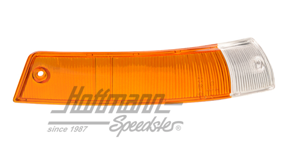Turn-indicator lens, yellow/white, 911/912, 65-68, right | 901 631 402 00 gelb/weiß | 580-1642