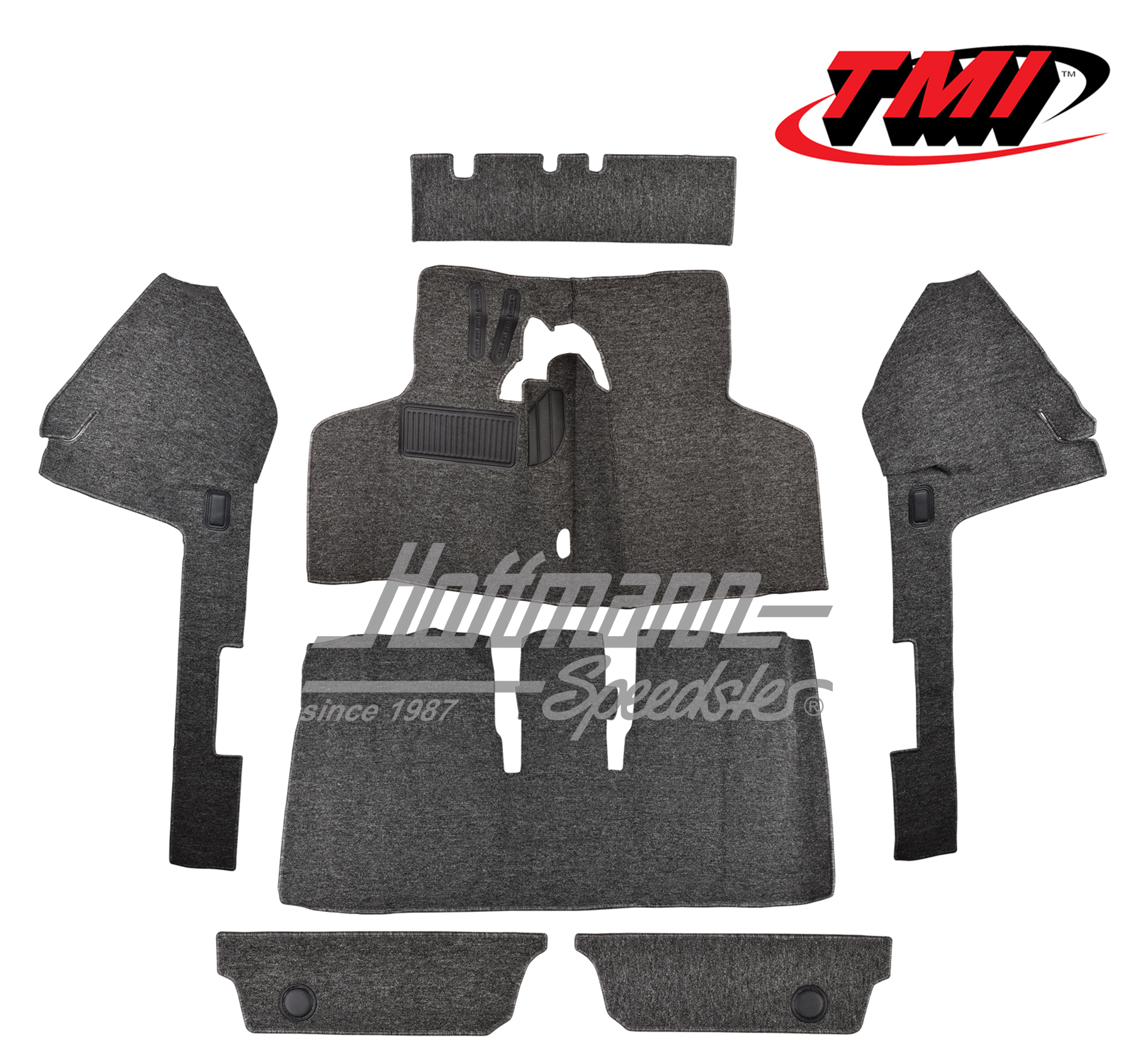 Carpet kit, Type 3, 8.67-7.72, grey | 34-F3030-407 | 069-9673