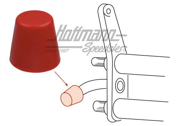 Rubber bump, suspension travels, Urethane, -7.65 | B658600 | 020-2515-10
