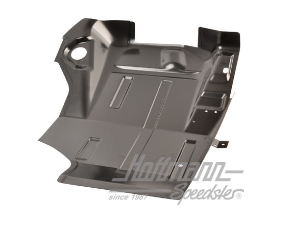 Sheet metal, pedal floor, Bus T3, left | 251 801 051 C | 390-0020-01