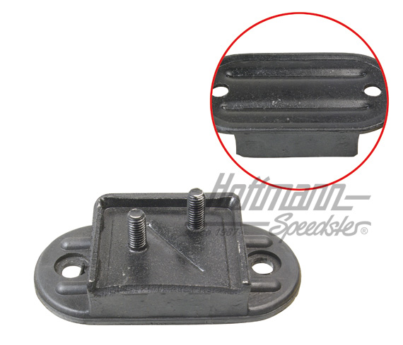 Gearbox mount, rubber/metal, front, -59/62-67 | 211 301 265 A | 020-0689-01