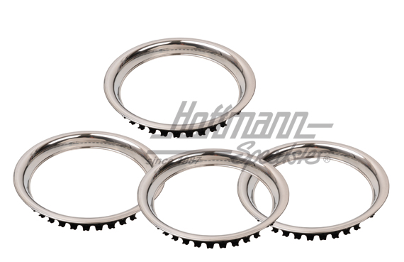Wheel trims, universal, stainless steel, 13" | 2303 | 070-8341