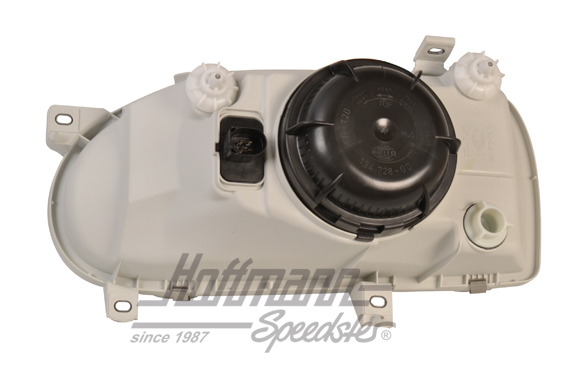 Headlight, Golf 3, 93-, Hella, right                                                                