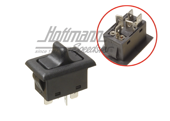 Switch, window lifter, Porsche 911, 74-89 | 911 613 621 03 | 580-1220-08