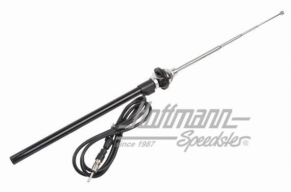 Antenna, Porsche 911, 65-89, chromed                                                                