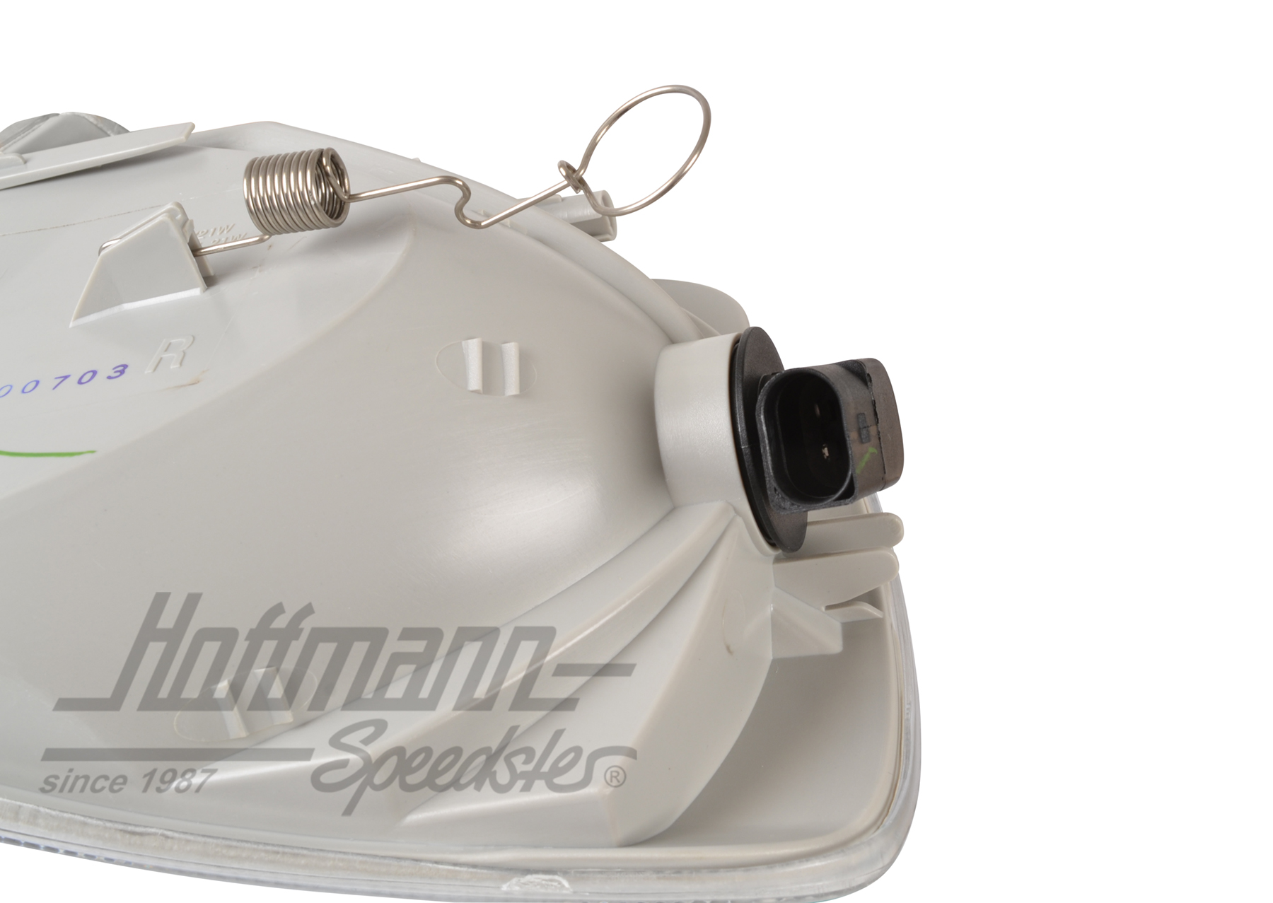 Turn indicator, front, white, right (long)                                                          