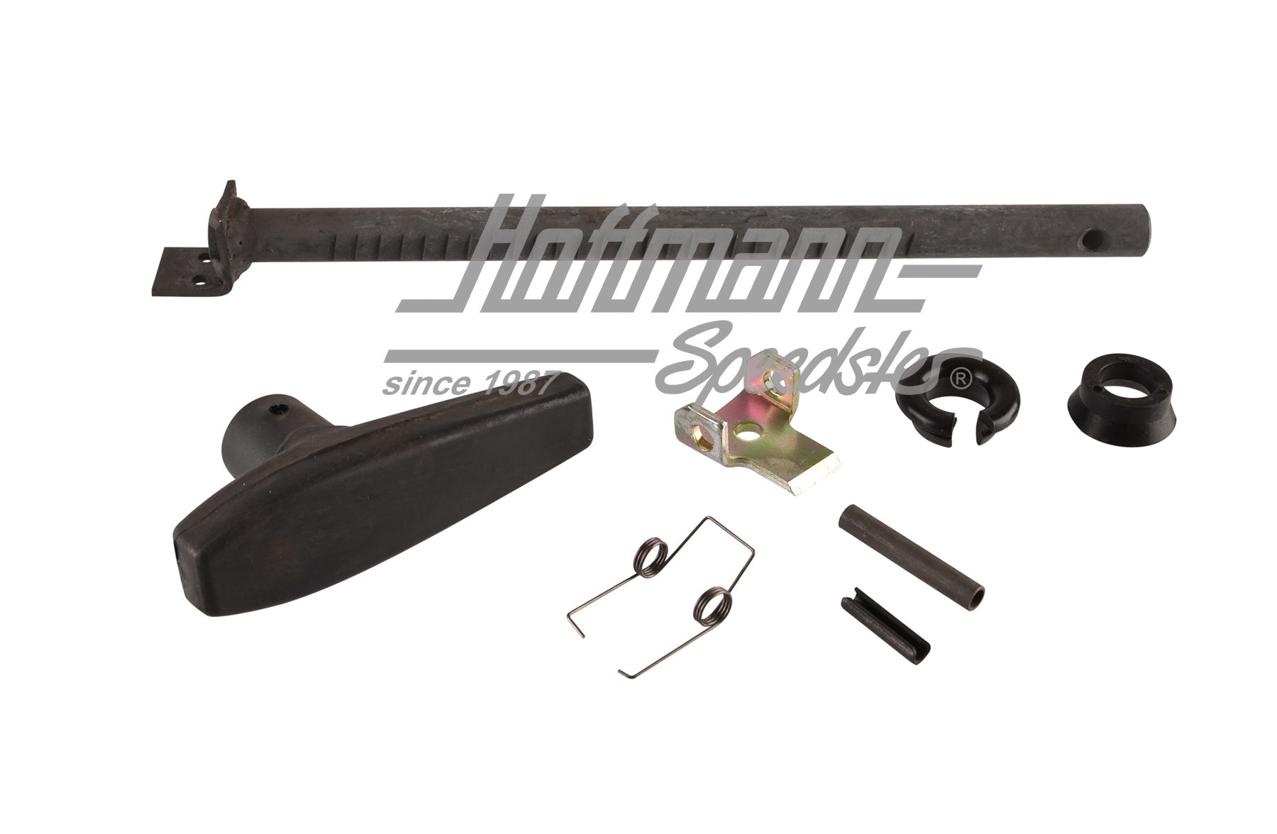 Handbrake lever set, pull rod/handle | 211 798 339 | 098-0201-10