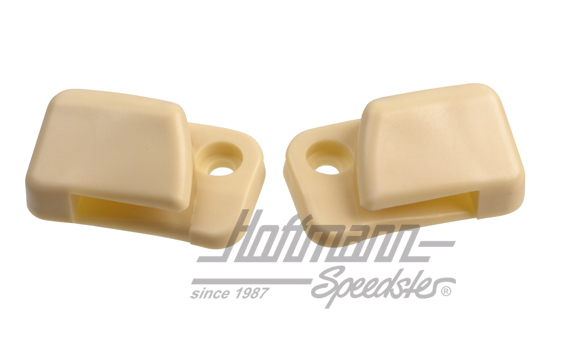 Sun visor clip, 8.67-, off-white | 133 857 561 / 133 857 562  AW | 055-7372-10