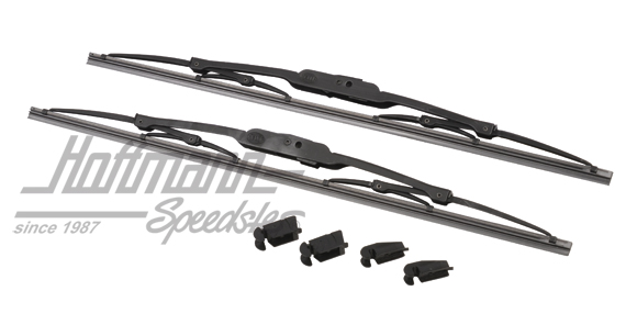 Wiper blade, black, 450mm, Hella | 431 955 425 C | 340-6205-10