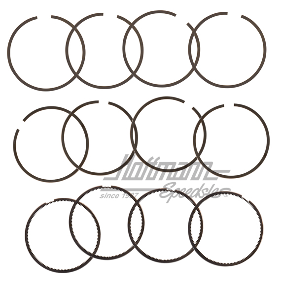 Piston rings, 1.6 Diesel, 76.5mm, 4 pistons | 068 198 151 A | 308-0221-10