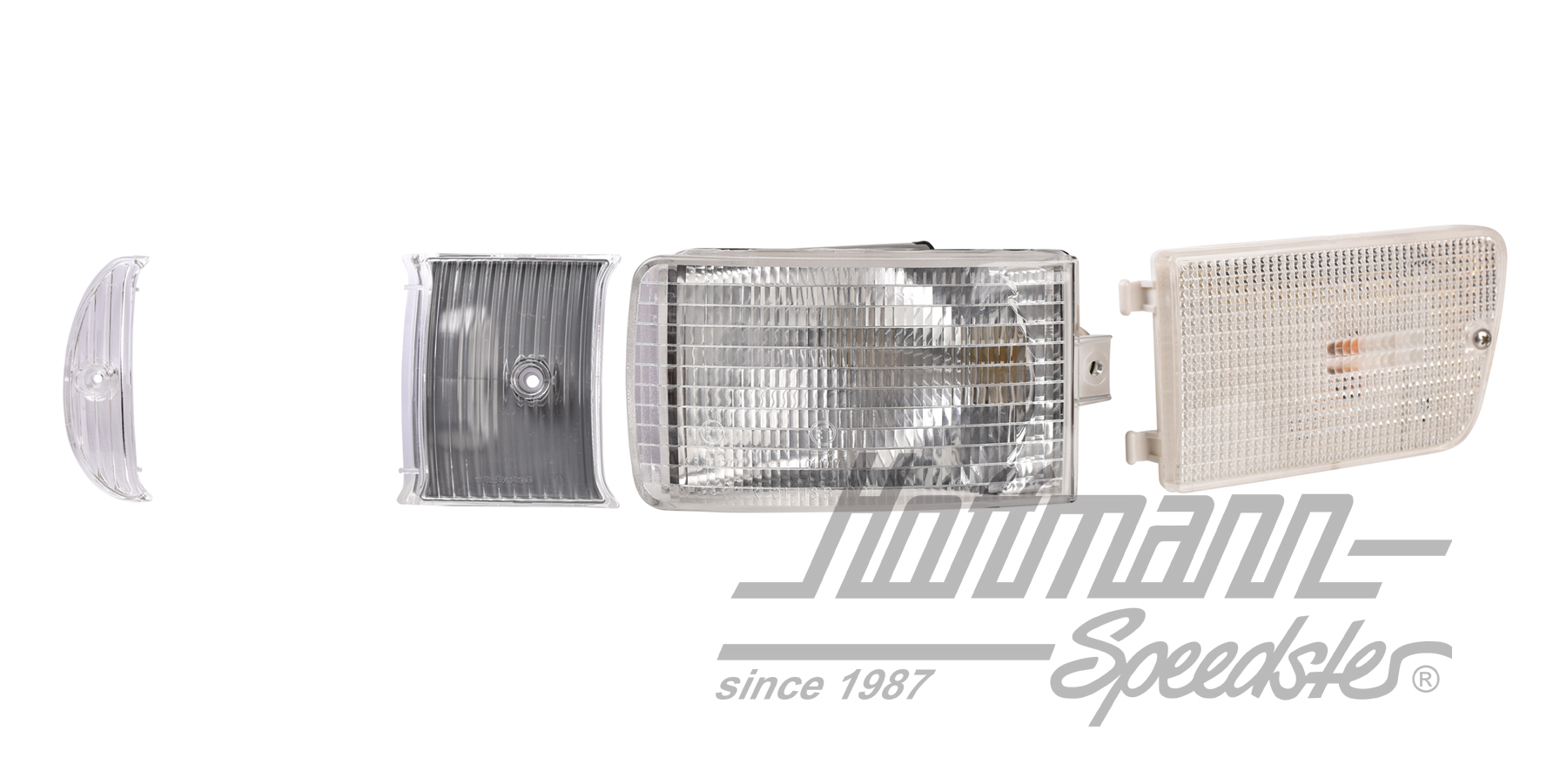 Turn indicator set, 964, white, left | EQ954101 | 580-2043-01