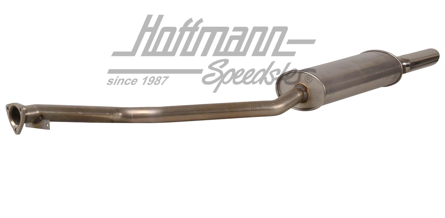 Exhaust, stainless steel, 924 S/944                                                                 