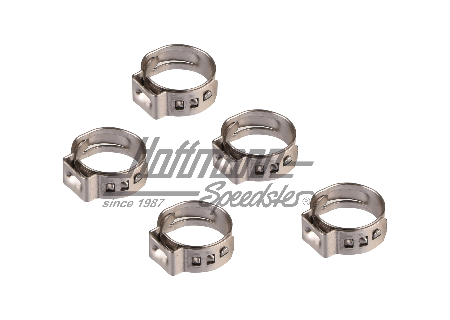 Single-ear clamps, adjustable, 12-14.5mm | --- --- --- | 020-0505-20