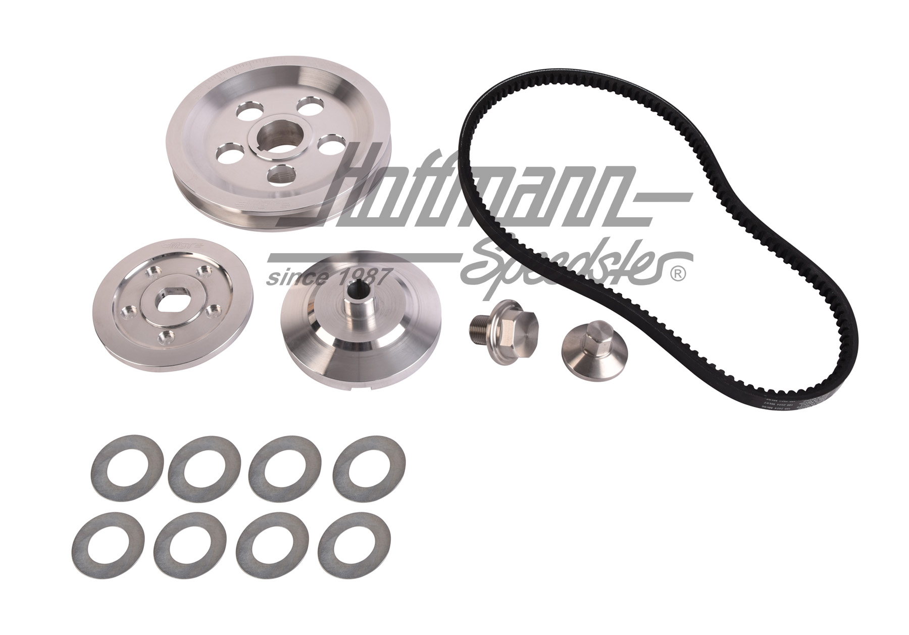 Pulley kit, MST, Aluminium | M20400200 | 010-1074-20