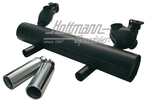 Sports exhaust "Classic style", 25KW/34HP | VW 35 173 | 020-3480