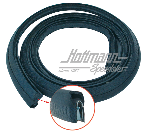 Front header bow seal, 8.72- | 151 871 349 C | 020-4709