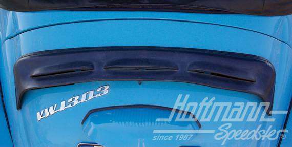 Rain deflector, hi-impact plastic, black | AC 827990 | 020-2150