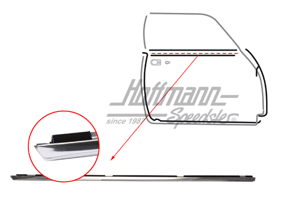 Scraper, stainless steel, Coupé, .71-, right | 143 837 472 | 060-0462-02