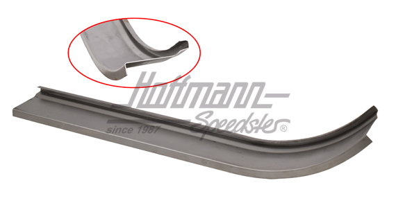 Repair panel, door, lower, inside, 8.67-7.79, right | 211 831 106 D | 096-0034-02