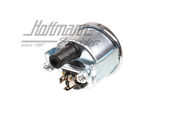 Fuel gauge, 6V, Bus T1, chromed                                                                     
