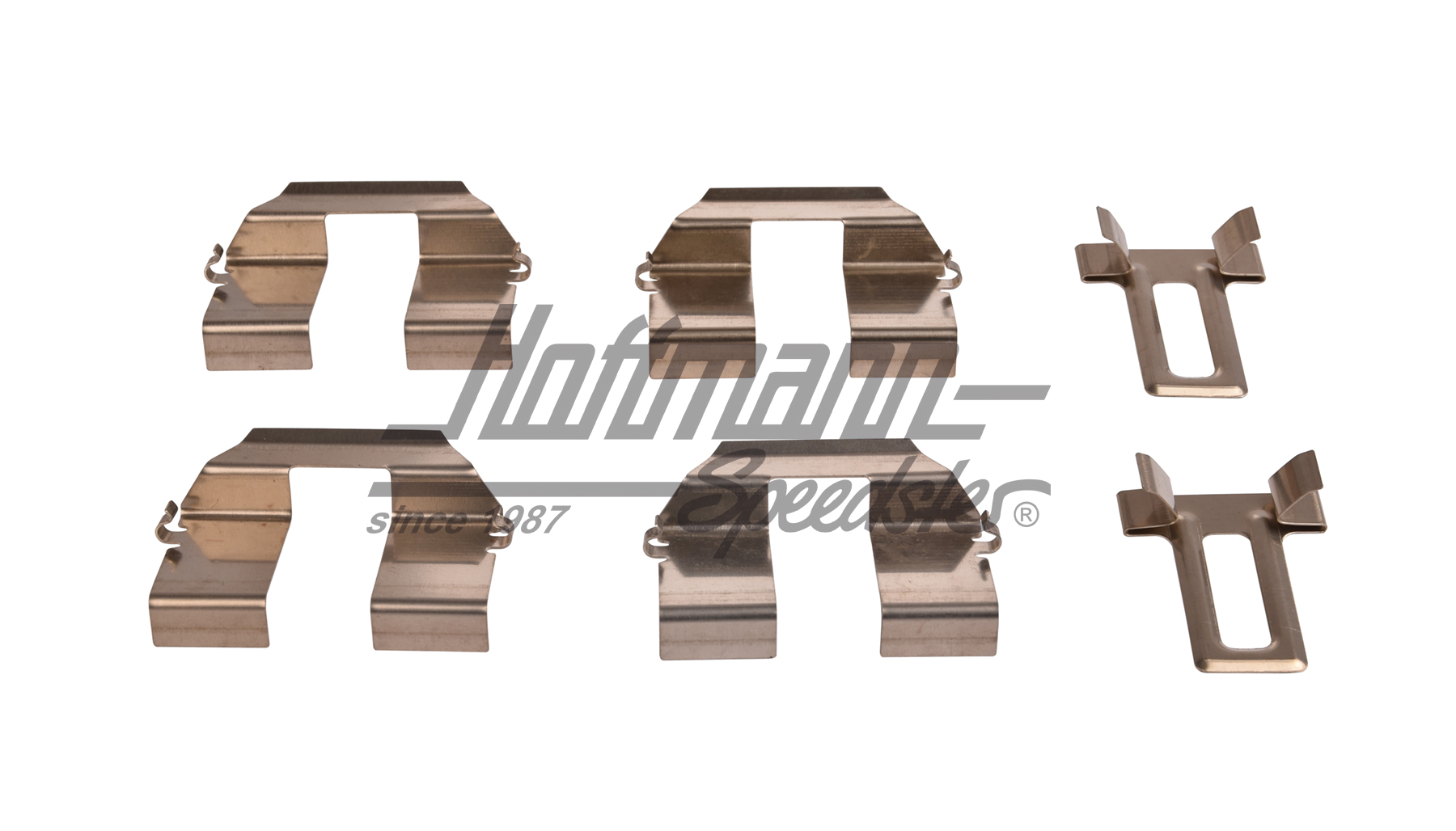 Mounting kit, brake pads, rear                                                                      