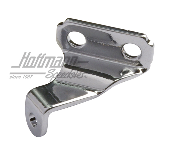 Support bracket, vent wing, upper, chromed, 10.52-7.64, right | 113 837 632 | 020-5176-32