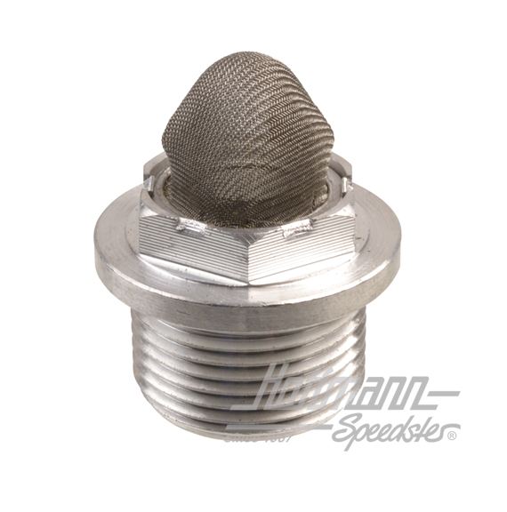 Fixing screw, with strainer, Porsche 356 /A/B                                                       
