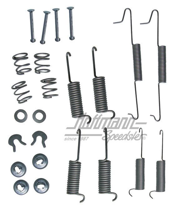 Attachment kit, brake shoes, rear, 5.79-7.92 | 211 609 073 | 325-3710