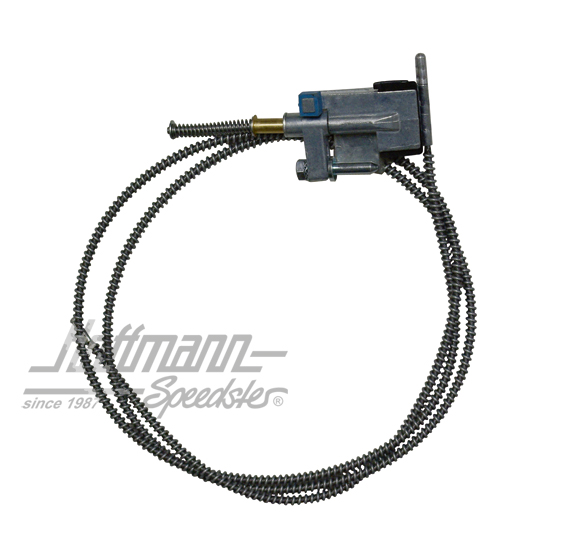 Cable pull, sliding roof, 63-77, except 1303, left | 117 877 305 A | 020-5490-01