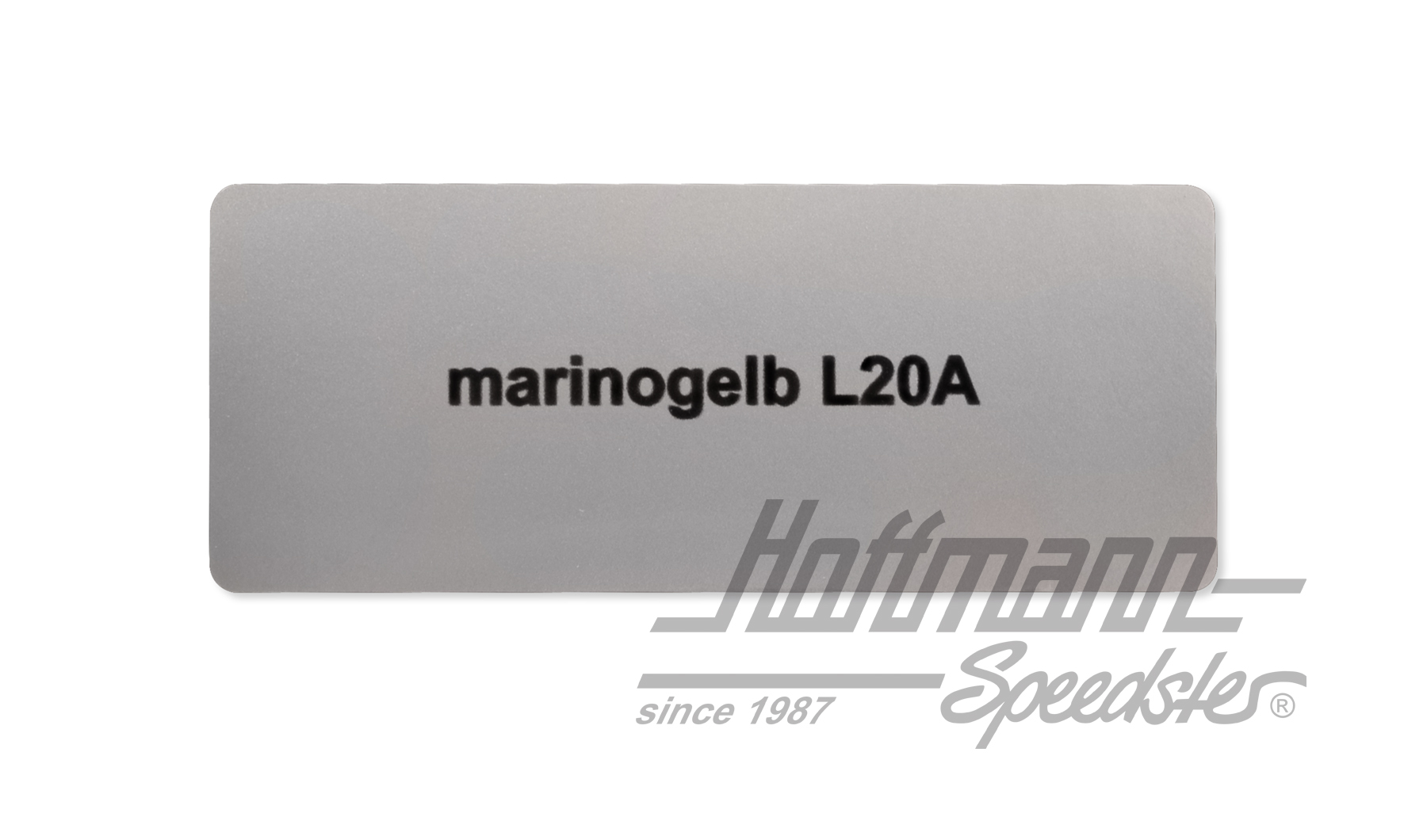 Sticker, colour number L20A, marino yellow | L20A | 021-0180-05