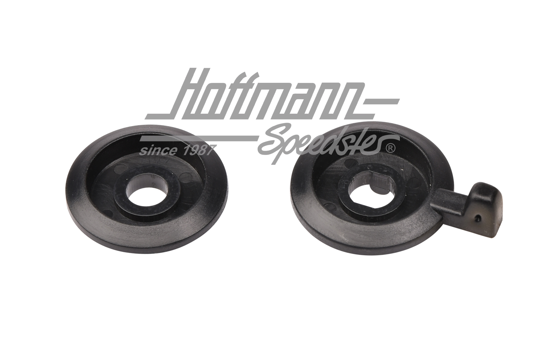 Knob set, Blaupunkt radio, black | MC018800 | 020-2000-73