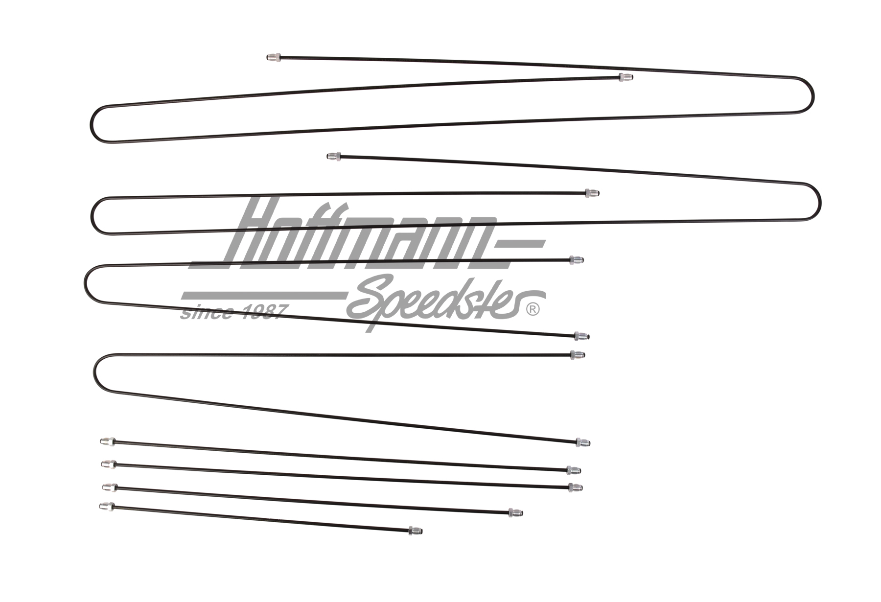 Brake line kit, Golf 2, brake booster/brake-power regulator | --- --- --- | 206-2618